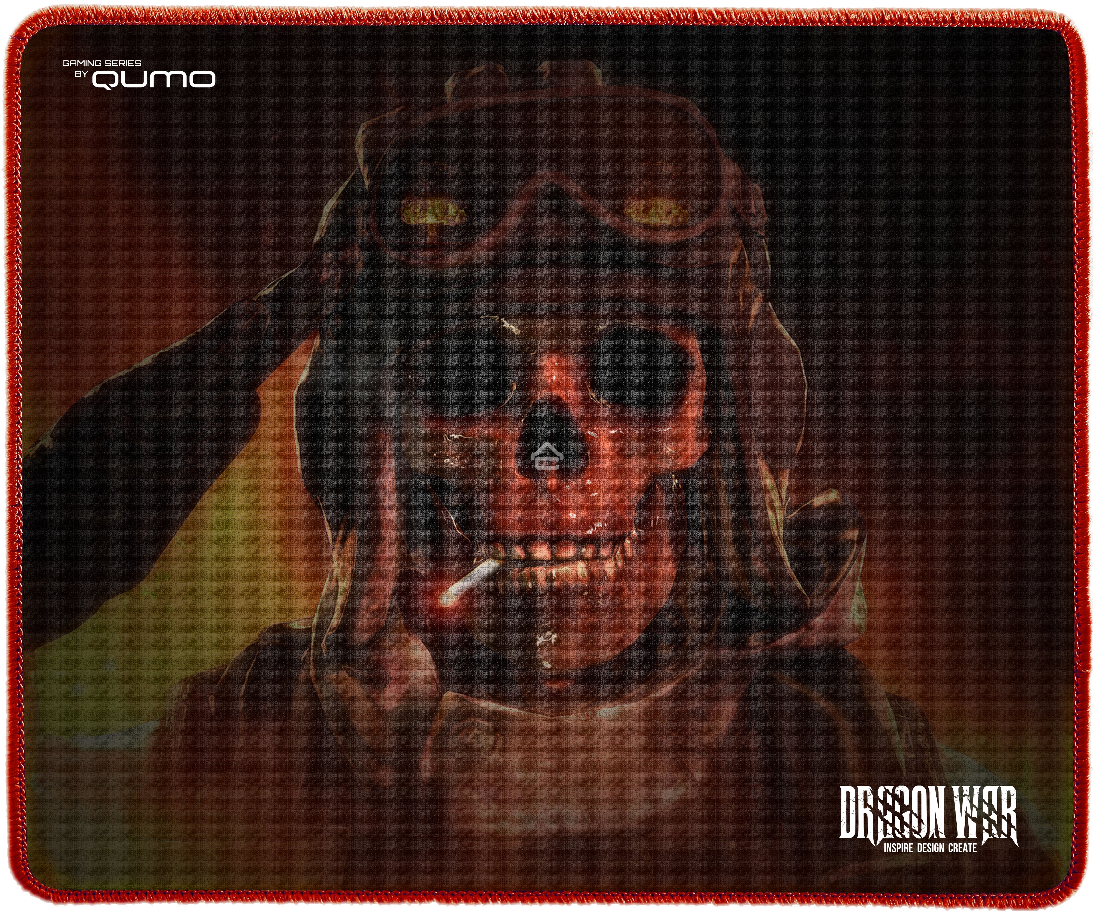 Коврик Qumo Deadly Salute для мыши,280*230*3 mm