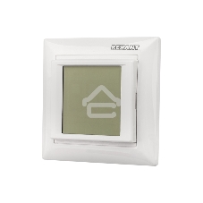 Терморегулятор сенсорный Rexant RX-419B, белый, совместим с Legrand серии Valena
