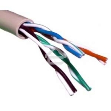 Кабель витая пара Rexant U/UTP cat.5e 4х2х24AWG solid CU PE Outdoor черный (м)