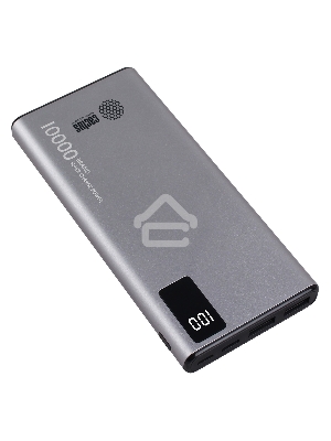 Мобильный аккумулятор Cactus CS-PBFSLT-10000 10000mAh 3A 2xUSB серый