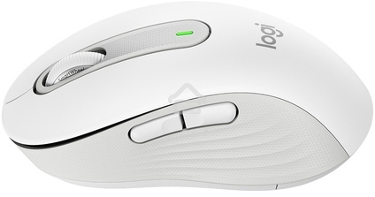 Мышь беспроводная Logitech Signature M650 белый, 4000 dpi, радиоканал, Bluetooth, USB, кнопки - 5