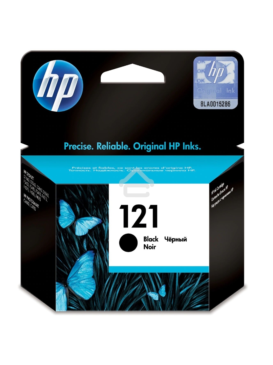 Картридж струйный HP №121 CC640HE черный для HP F4283/D2563 (200стр.)