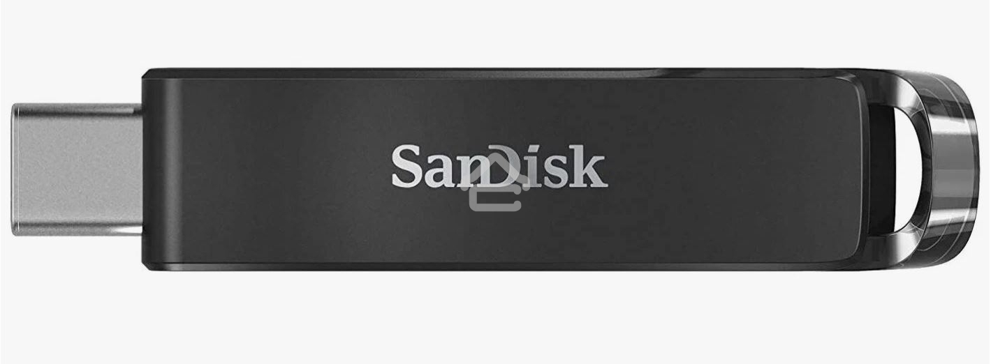 Флешка USB SanDisk CZ460 Ultra (SDCZ460-064G-G46), 64Gb, USB Type-C, R/W 150/30, черный