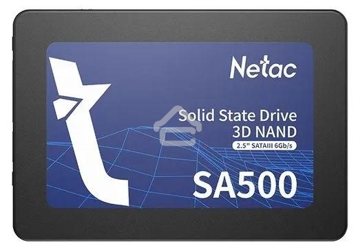 Накопитель SSD Netac SA500, 480Gb, SATA III, 2.5