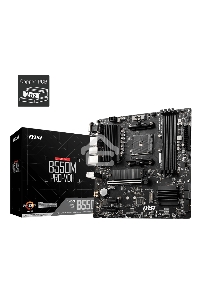 Материнская плата MSI B550M PRO-VDH, AM4, AMD B550, 4xDDR4, 4xSATA, 2xM.2, 1xPCI-E 4.0 x16, 2xPCI-E x1, 1xDP, 1xHDMI, 1xVGA, 1x 1Gb LAN, 2xUSB 2.0, 4xUSB 3.2 Gen 1, 3x3.5 мм, 7.1, Micro-ATX