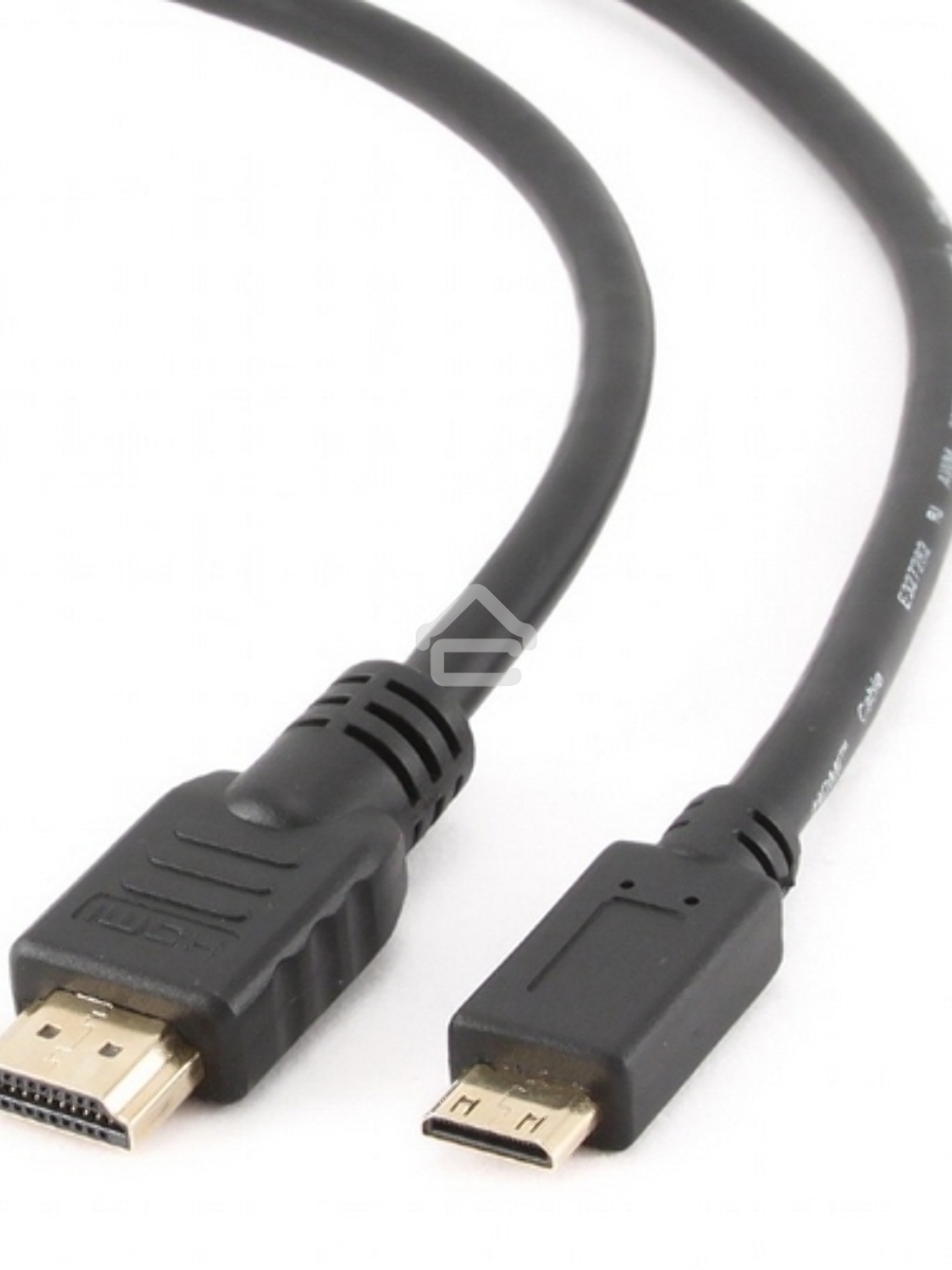 Кабель HDMI-miniHDMI Cablexpert CC-HDMI4C-10, 19M/19M, v2.0, медь, позол.разъемы, экран, 3.0м, черный, пакет