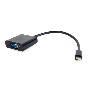 Переходник miniDisplayPort - VGA, Cablexpert A-mDPM-VGAF-02, 20M/15F, длина 15см, черный, пакет