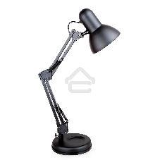 Светильник KD-313 C02 настол. 230В 60Вт E27 черный Camelion 13640