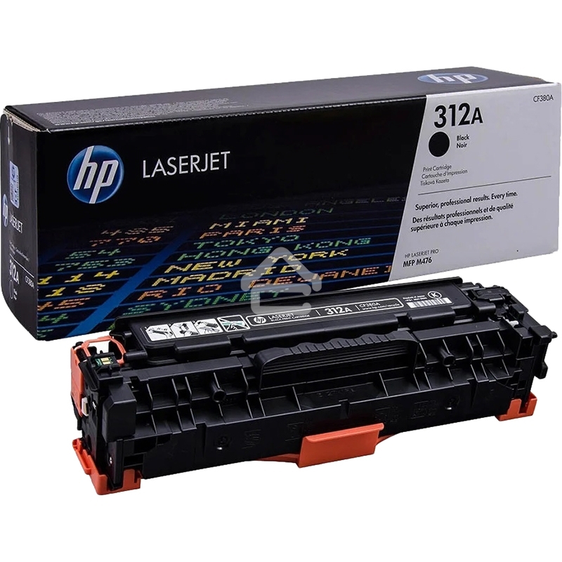 Тонер Картридж HP 312A CF380A черный для HP CLJ Pro M476 (2400 стр.)