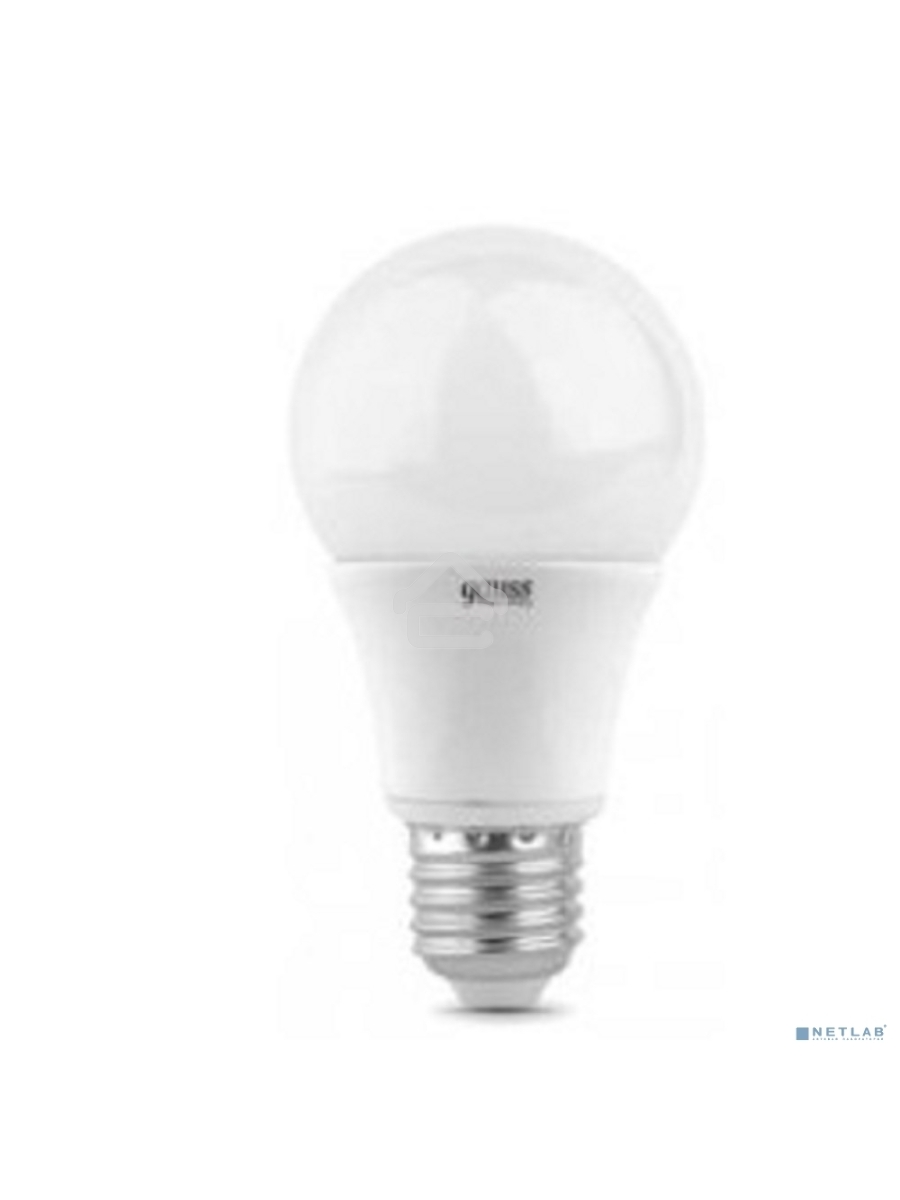 Лампа светодиодная GAUSS Elementary 23220LED A60 E27 10W 4100K 1/40