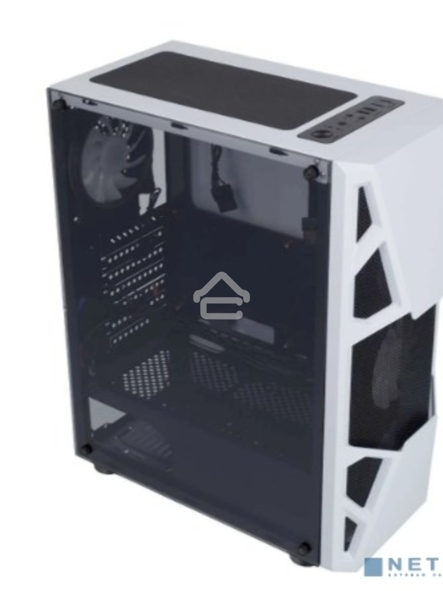 Компьютерный корпус AeroCool / Formula CL-3303W RGB белый без БП ATX 6x120mm 2xUSB2.0 1xUSB3.0 audio bott PSU