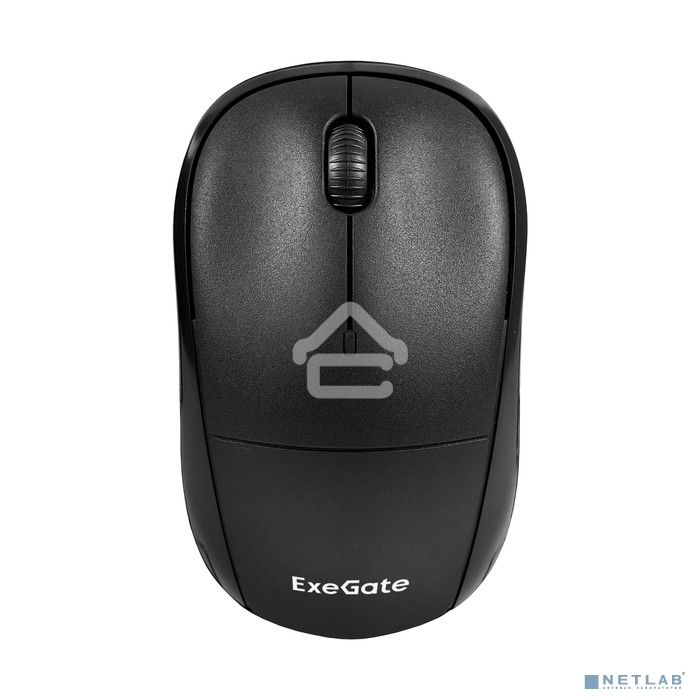 Мышь беспроводная ExeGate Professional Standard SR-9065 черный, 1000 dpi, радиоканал, USB, кнопки - 3