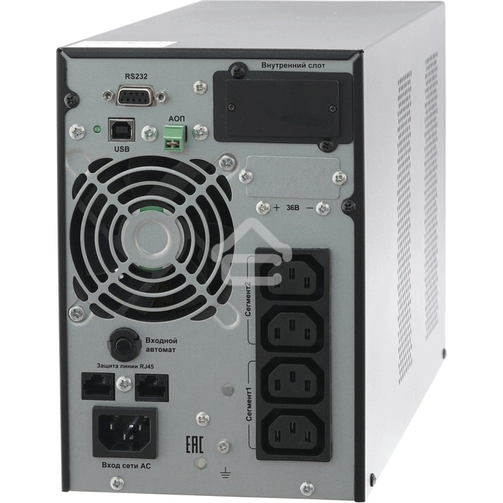 Источник бесперебойного питания двойного преобразования Связь инжиниринг, 1000ВА/1000Вт, напольный, 4xC13, SNMP слот, 2 года гарантия, Россия (АПСМ.435241.020-01)