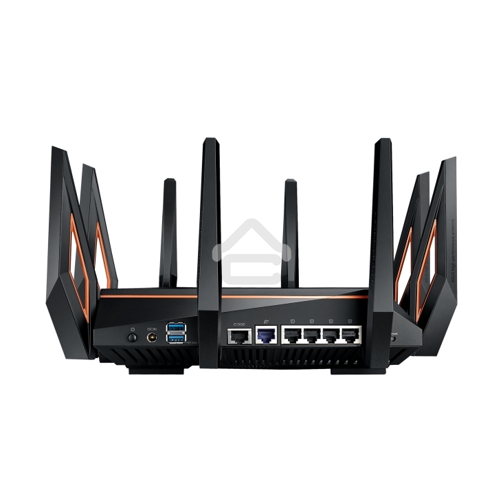 Маршрутизатор ASUS GT-AX11000, черный, 90IG04H0-MU9G00