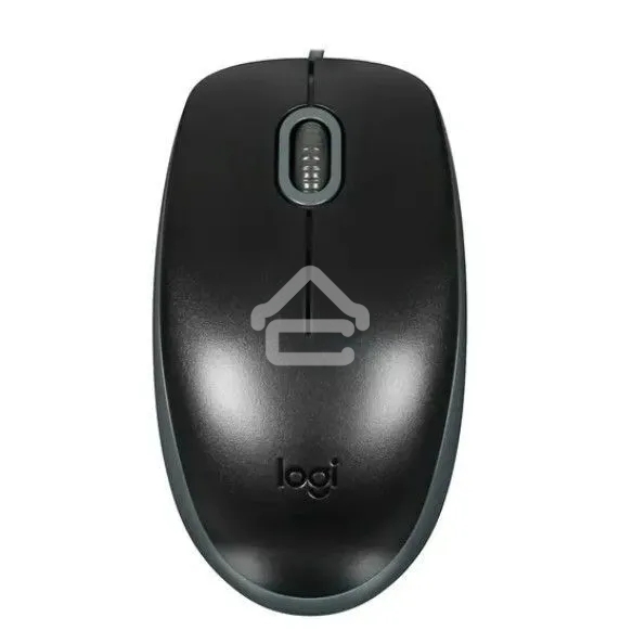 Мышь проводная Logitech M110 Silent черный, 1000 dpi, USB, кнопки - 3