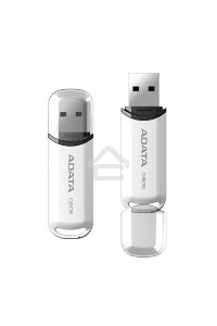 Флеш диск ADATA Flash Drive 32Gb C906 AC906-32G-RWH {USB2.0, White}