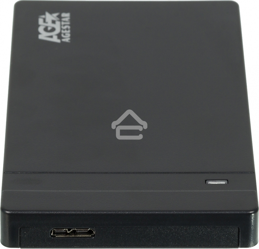 Внешний корпус для HDD AgeStar 3UB2P3 SATA III пластик черный 2.5