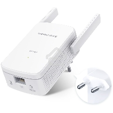 Комплект гигабитных Wi-Fi адаптеров Mercusys Powerline AV1000 Powerline kit with 300Mbps Wi-Fi, plug and play, up to 300 meters over an existing electrical circuit, the kit includes a MP510 and a MP500.