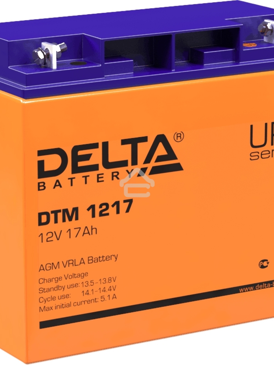 Батарея Delta DTM 1217 (12V, 17Ah)