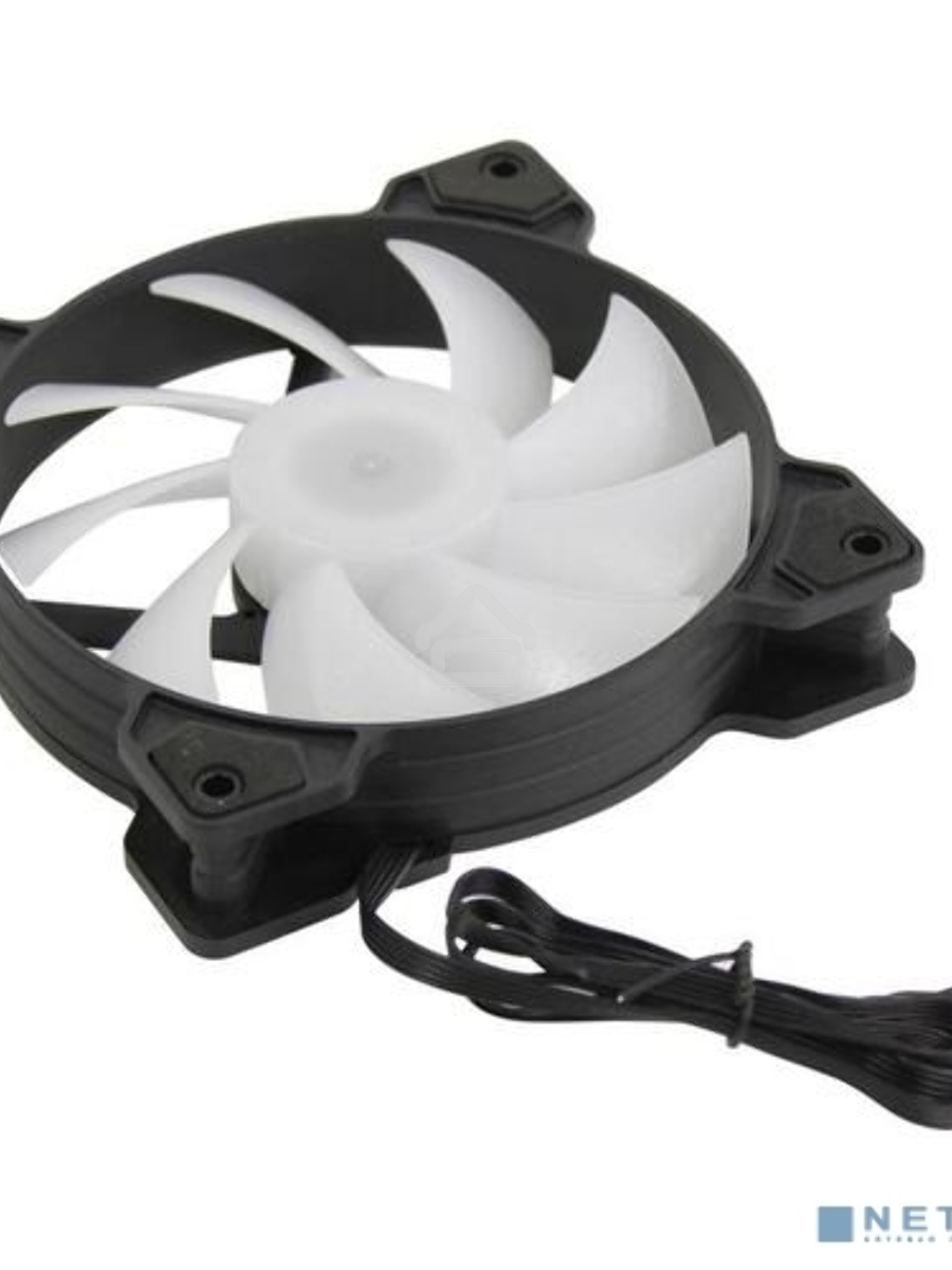 Вентилятор для корпуса Powercase M2_6P черный, 120 мм, 1200 об/мин, 29.58 дБ, 6 pin