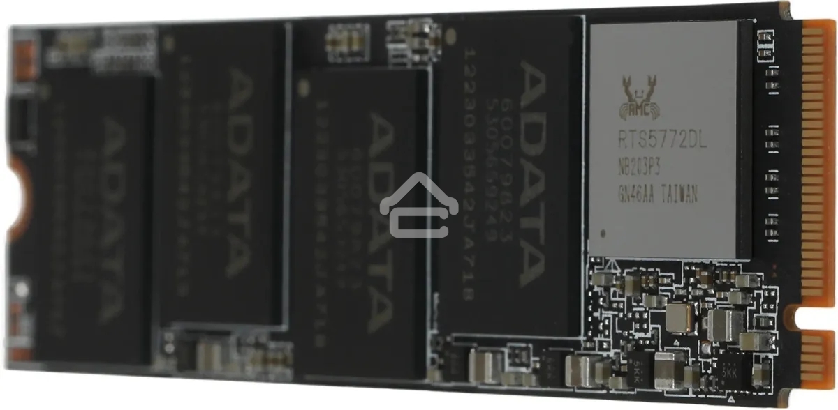 Накопитель SSD ADATA XPG GAMMIX S60, 1Tb, PCIe 4.0 x4, M.2 2280, NVMe, R/W 5000/3200, с радиатором
