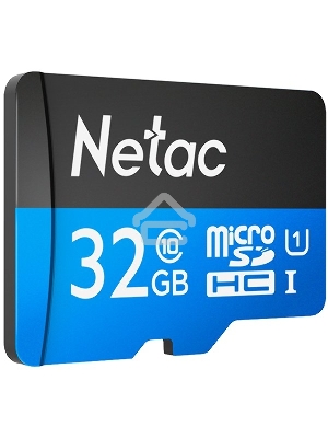 Флеш карта microSDHC 32GB Netac P500 <NT02P500STN-032G-S>  (без SD адаптера) 80MB/s