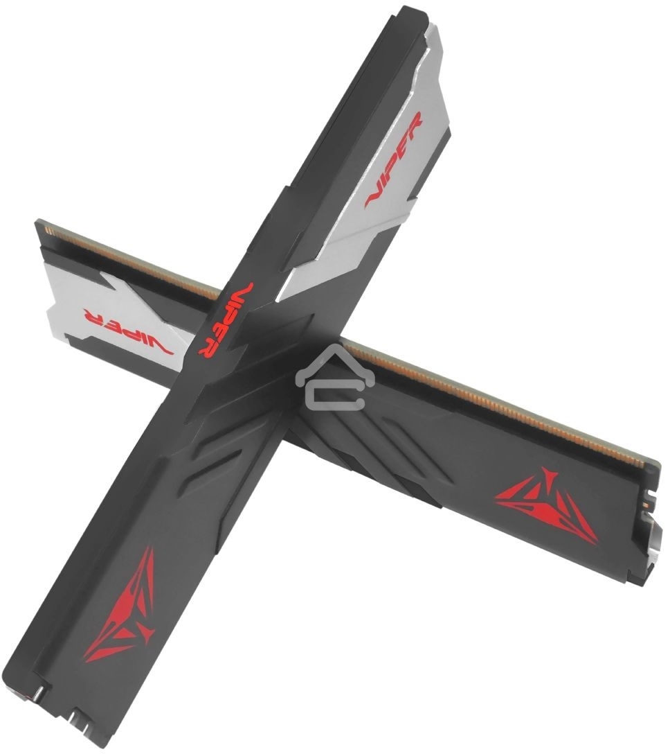 Оперативная память Patriot Viper Venom, DDR5, 16GB (2x8GB), 5600MHz, CL40, DIMM, с радиатором, черный