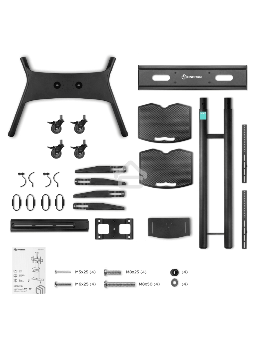 Стойка для телевизора с кронштейном ONKRON TS1881 50