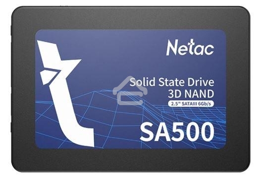 Накопитель SSD Netac SA500, 128Gb, SATA III, 2.5