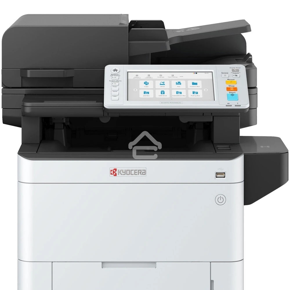 МФУ лазерный Kyocera ECOSYS MA3500cix (1102YK3NL0), A4, цветной, печ. до 35 стр/мин., скан. до 60 стр/мин. (ч/б) 40 стр/мин. (цвет), 1200 x 1200 dpi (печать) 600x600dpi (скан.), USB, RJ-45, Air Print, Mopria