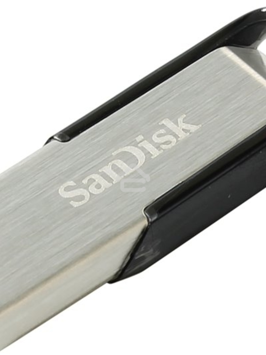 Флеш диск Sandisk 32Gb Cruzer Ultra Flair SDCZ73-032G-G46 USB3.0 серебристый/черный