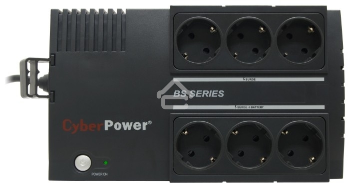 Источник бесперебойного питания CyberPower BS450E черный 450VA