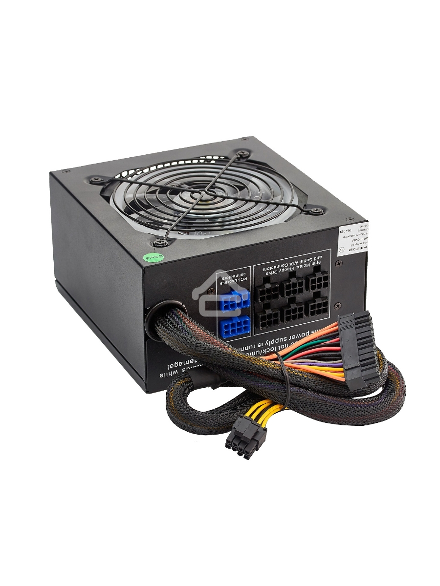 Блок питания Exegate EVO800 (EX280441RUS), 800Вт, 120мм, модульный, черный