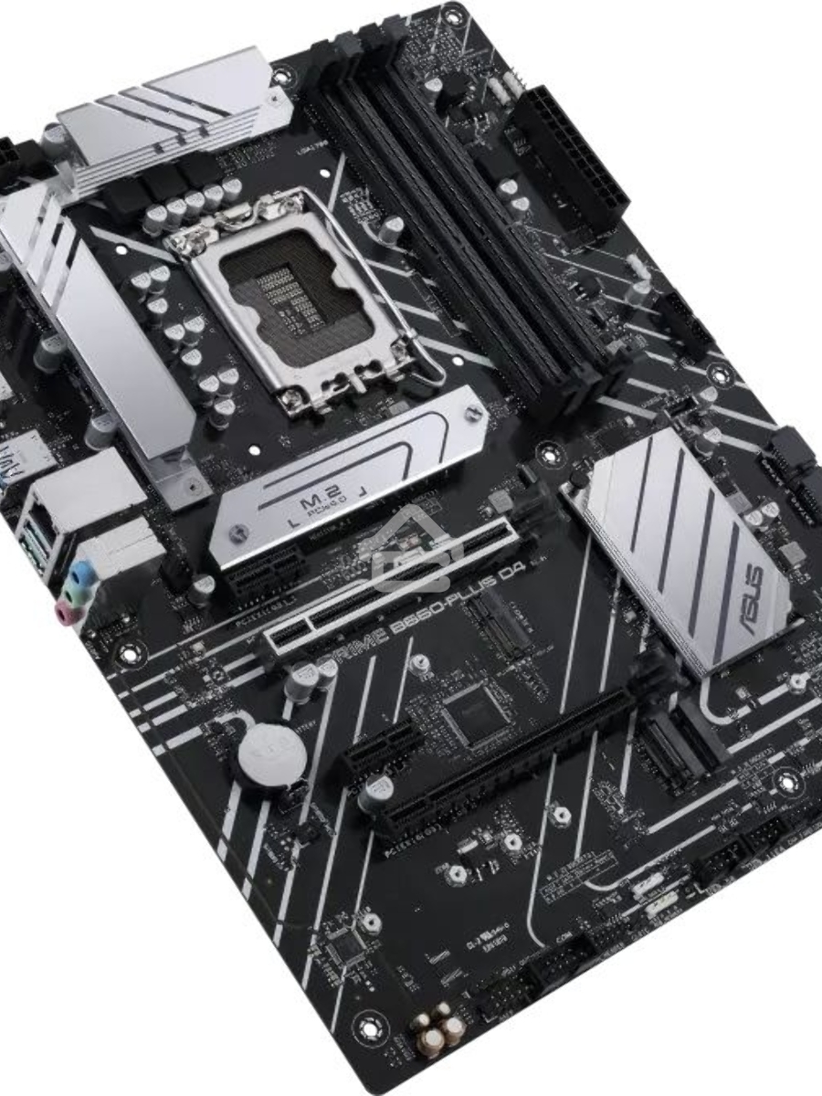 Материнская плата ASUS PRIME B660-PLUS D4, Socket LGA 1700, Intel B660, 4xDDR4, 4xSATA, 3xM.2, 1xPCIe 4.0 x16, 1xPCIe 3.0 x4, 1xHDMI, 1xDP, 1xVGA, 1x 1Gb LAN, 1xUSB-C 3.2 Gen 2x2, 2xUSB-A 3.2 Gen 2, 1xUSB-A 3.2 Gen 1, 2xUSB-A 2.0, 7.1, ATX