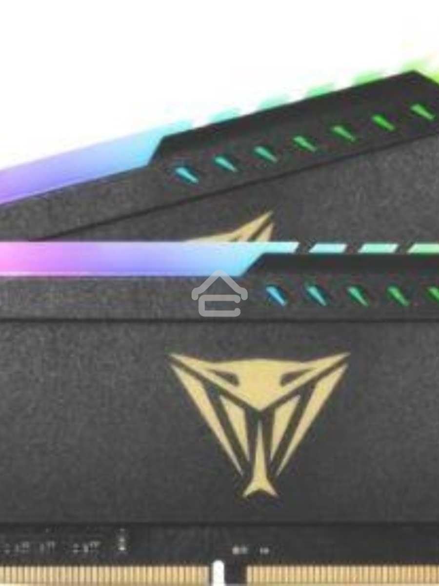 Оперативная память Patriot Viper Steel, DDR4, 64GB (2x32GB), 3200MHz, CL18, DIMM, с радиатором, RGB, черный