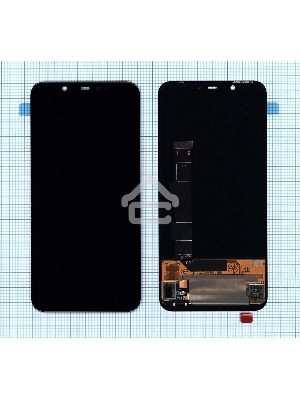 Дисплей для Xiaomi Mi8 OLED черный