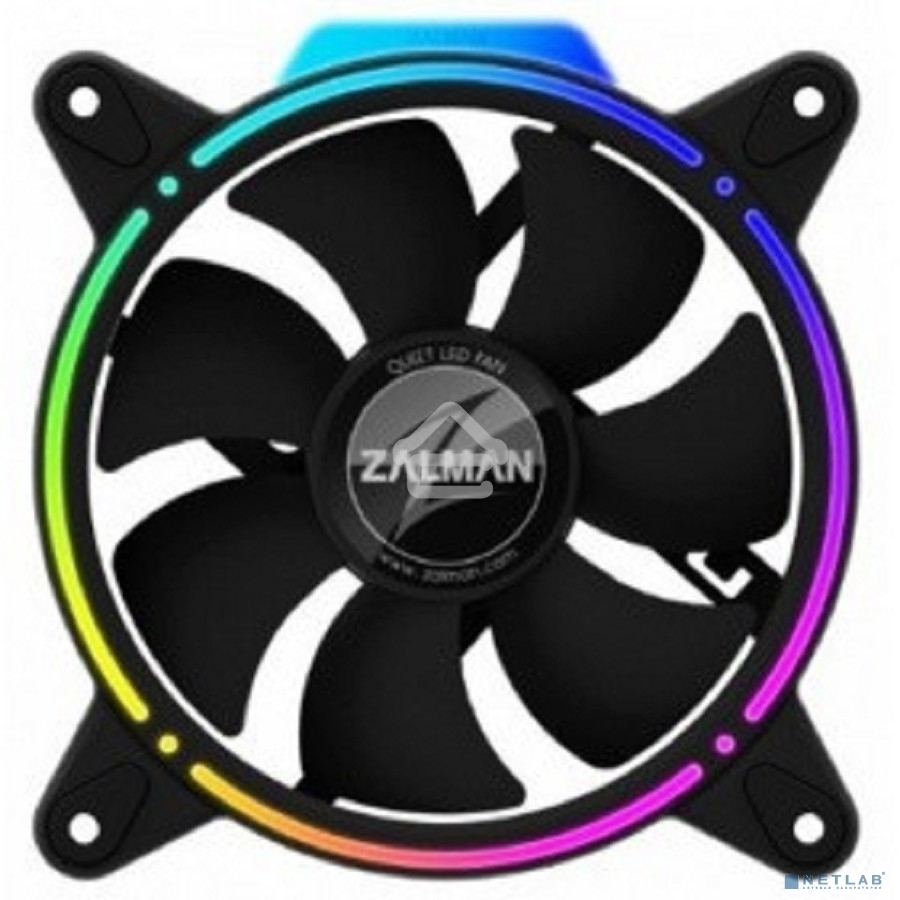 Вентилятор для корпуса Zalman ZM-RFD120A черный, 120 мм, 1500 об/мин, 25.6 дБ, 3 pin