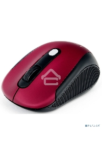 Мышь беспроводная Gembird MUSW-420-1 красный, 1600 dpi, радиоканал, USB, кнопки - 4