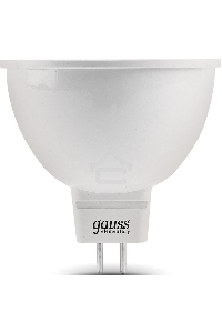 Лампа светодиодная Gauss Elementary MR16 9Вт цок.:GU5.3 спот 220B 2700K св.свеч.бел.теп. MR16 (упак.:10шт) (13519)