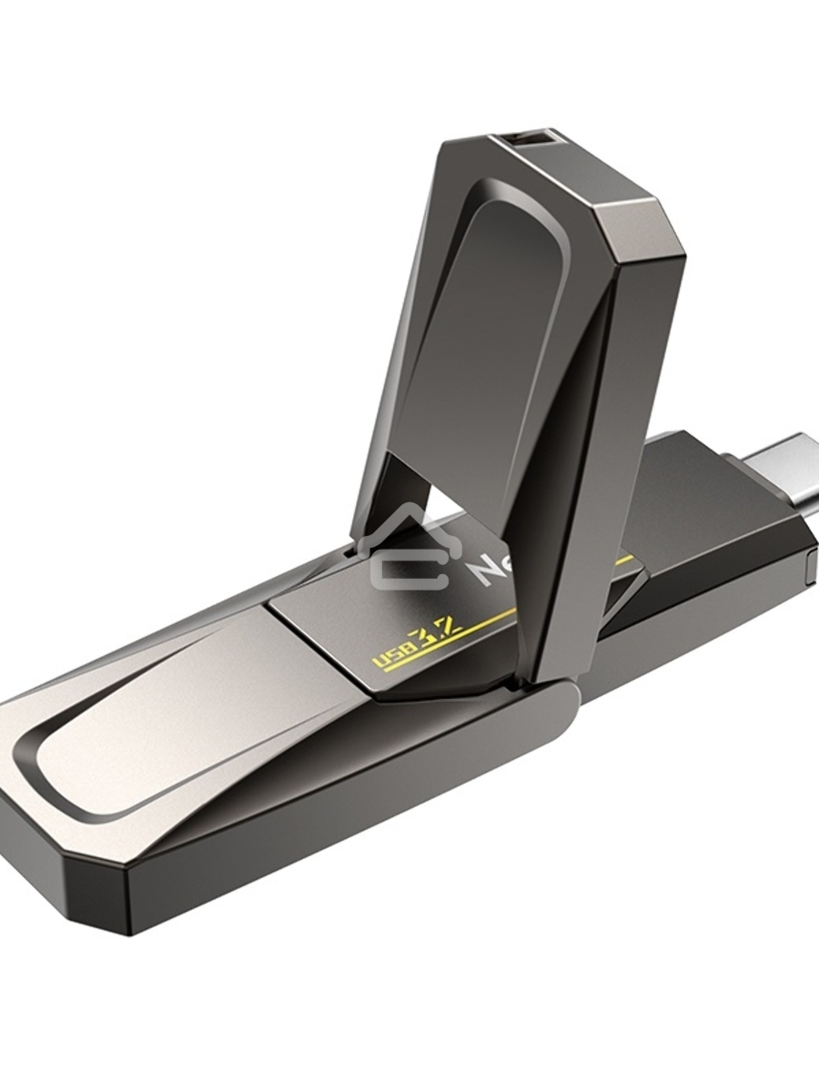 Флеш диск Netac US5 NT03US5C-512G-32TA 512GB USB3.2+TypeC Solid State Flash Drive, up to 550MB/500MB/s