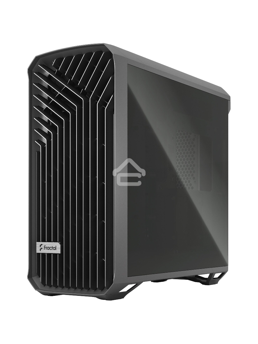 Корпус Fractal Design Torrent Gray TG Light Tint / E-ATX, TG, 2x3.5, 4x2.5, 7xPCI, 1xUSB-C, 2xUSB3.0 / 2x180mm, 3x140mm fans inc. / FD-C-TOR1A-02