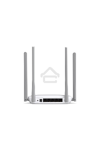 Беспроводный маршрутизатор Mercusys MW325R, 300Мбит/с,  4 порта 100 Мбит/с, 4 фиксированных антенны