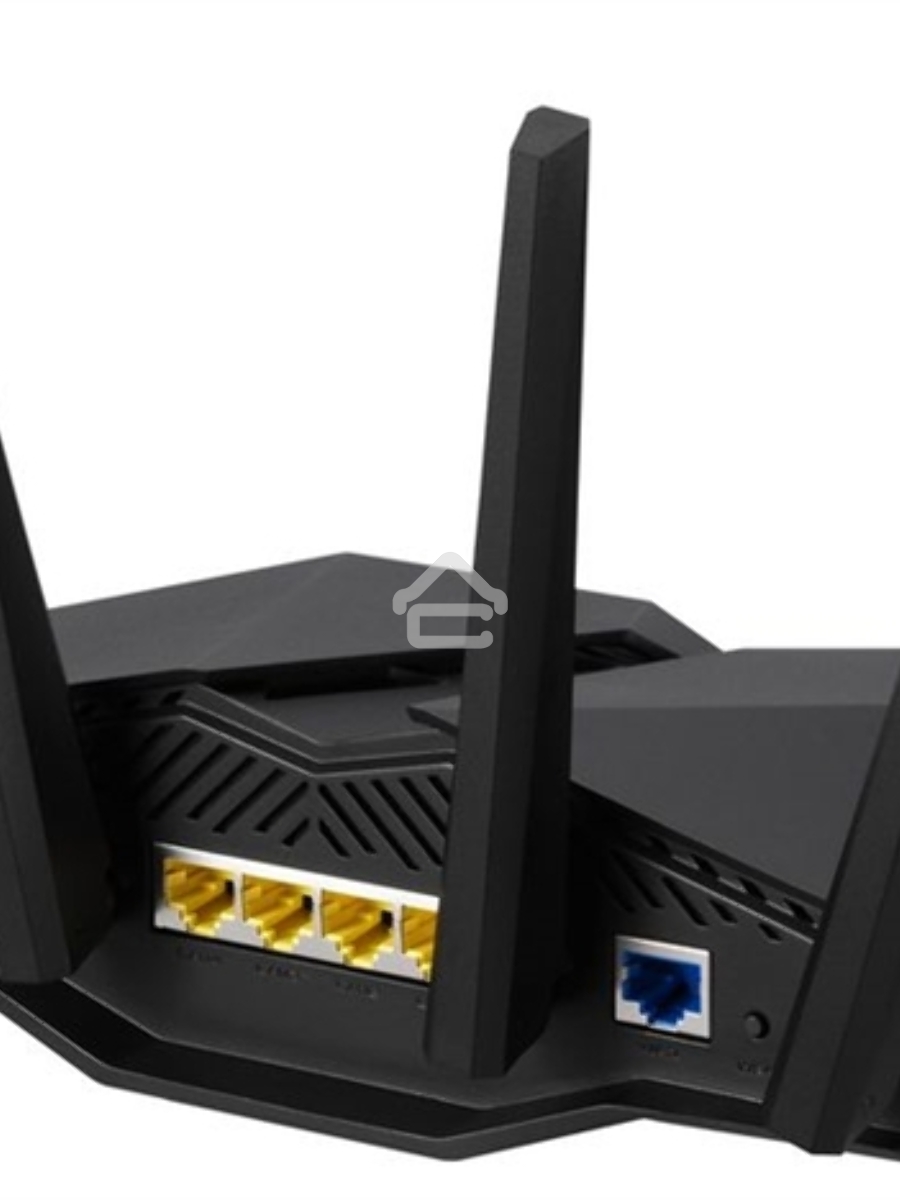 Роутер ASUS RT-AX82U роутер 802.11b/g/n/ac/ax, до 574 + 4804Мбит/c, 2,4 + 5 гГц, 4 антенны, USB, GBT LAN ; 90IG05G0-MO3R10