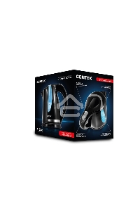 Чайник Centek CT-0040 Black 1.8л, 2200Вт, открывание кнопкой, внутренняя подсветка     