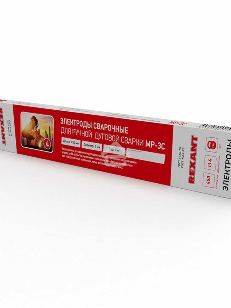 Электрод 450 мм MP-3C 4 мм пачка 1 кг