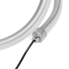 Светильник декоративный Rexant Spiral Uno, LED, 2Вт, 3000К, 5В, серебряный