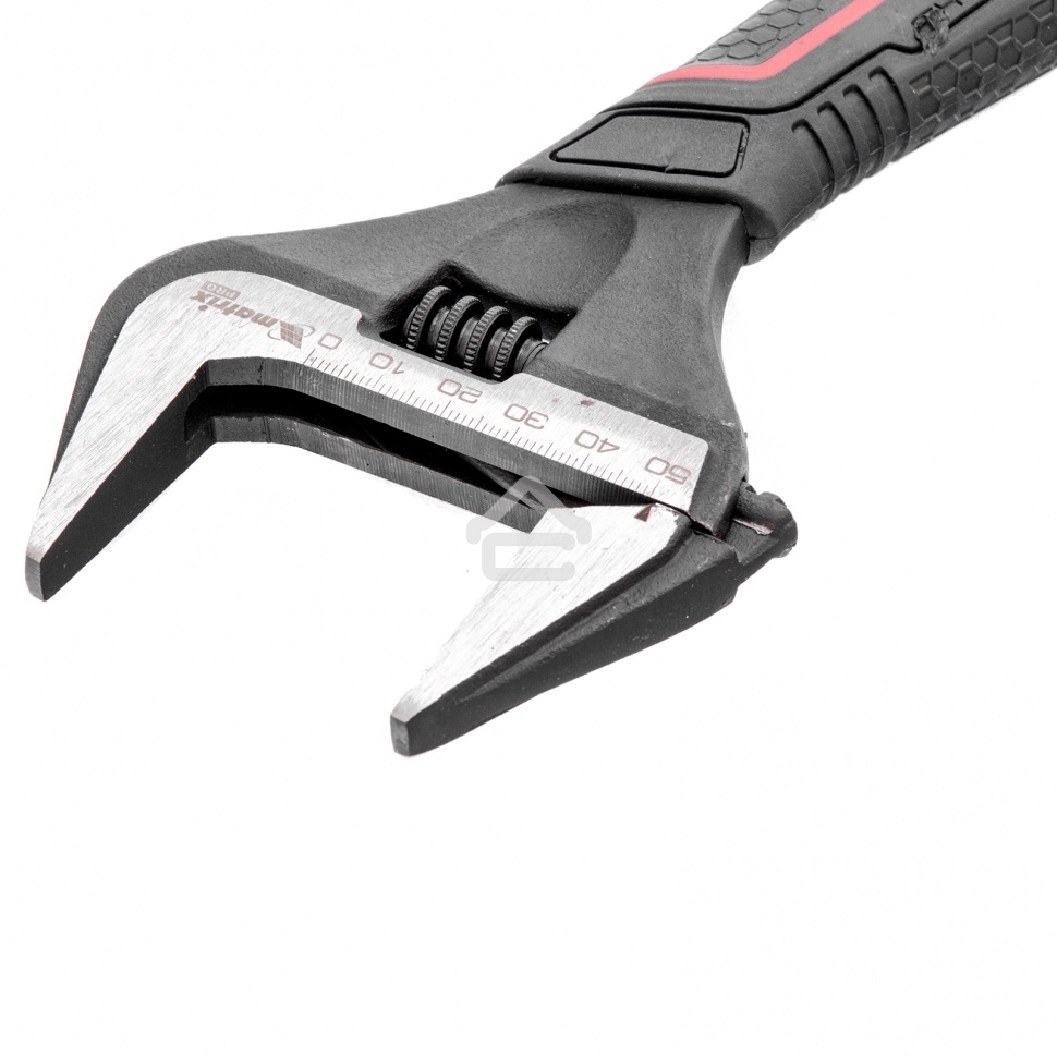 Ключ разводной Matrix, тонкие губки, фосфатированный, двухкомпонентная рукоятка, 200 мм, PRO