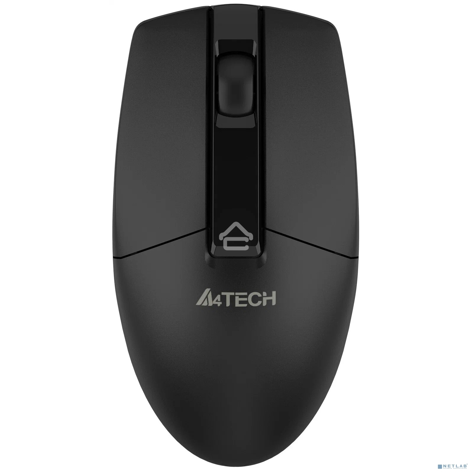 Мышь беспроводная A4Tech G3-330NS черный, 1200 dpi, радиоканал, USB, кнопки - 3