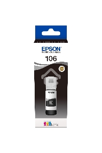Картридж струйный Epson 106BK C13T00R140 черный (70мл) для Epson L7160/7180