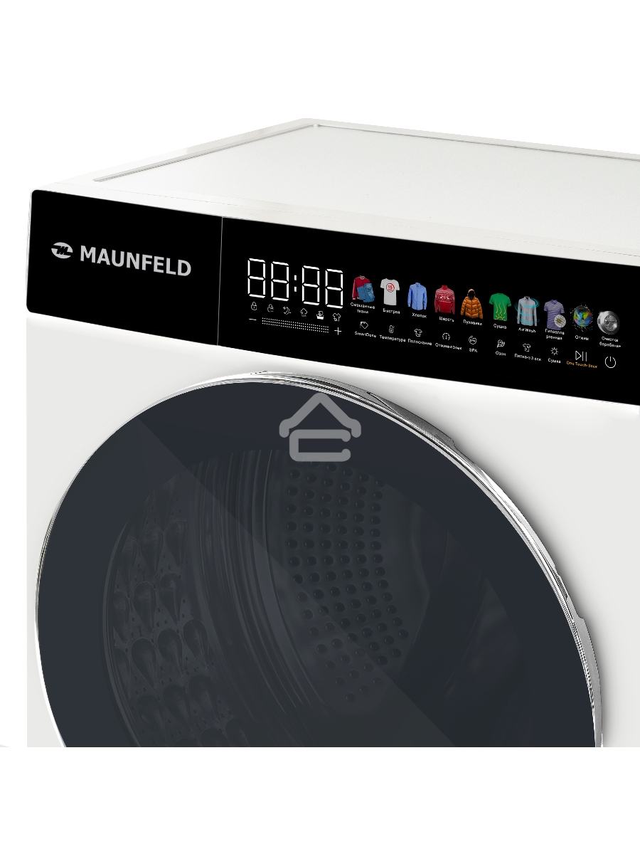 Стирально-сушильная машина Maunfeld MFWD14116WH05 (КА-00022815) белый, загрузка фронтальная 11 кг, 1400 об/мин., класс: В